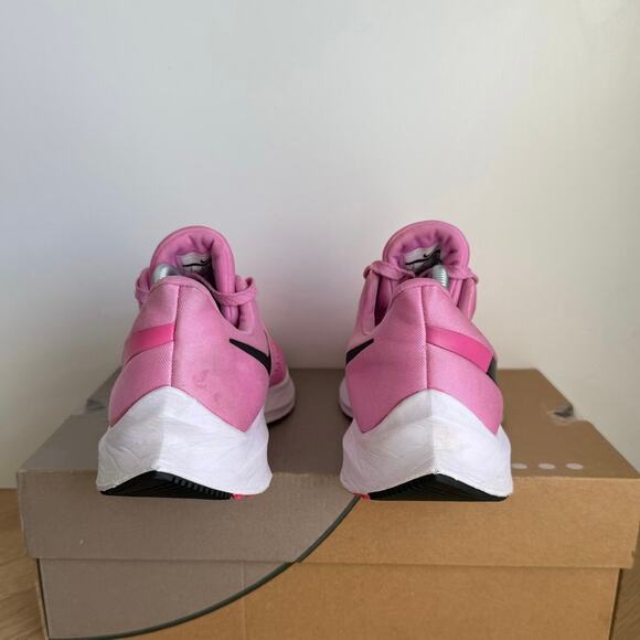 Nike Air Zoom Winflo 6 Pink/White Women Running Sneakers - SZ 8 - Picture 13 of 16